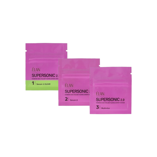 ELAN Набір засобів для ламінування брів і вій у саше SUPERSONIC 2.0